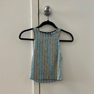 Striped Sleeveless Top